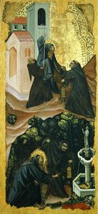 Escenas de la vida de San Antonio Abad de Vitale da Bologna Vitale da Bologna